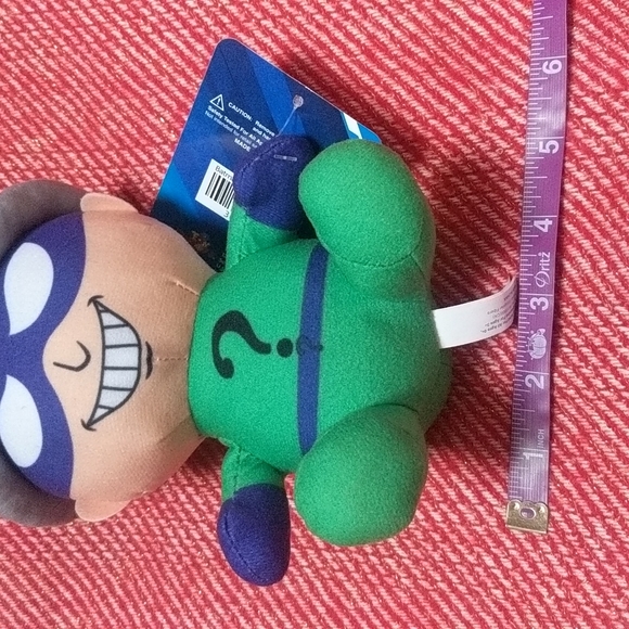 DC Comics Justice League ''The Riddler" 7 Inch Plush Doll - Picture 9 of 10